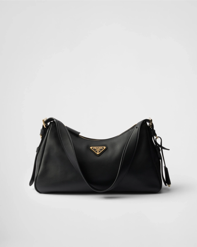 Prada Aimée medium leather shoulder bag