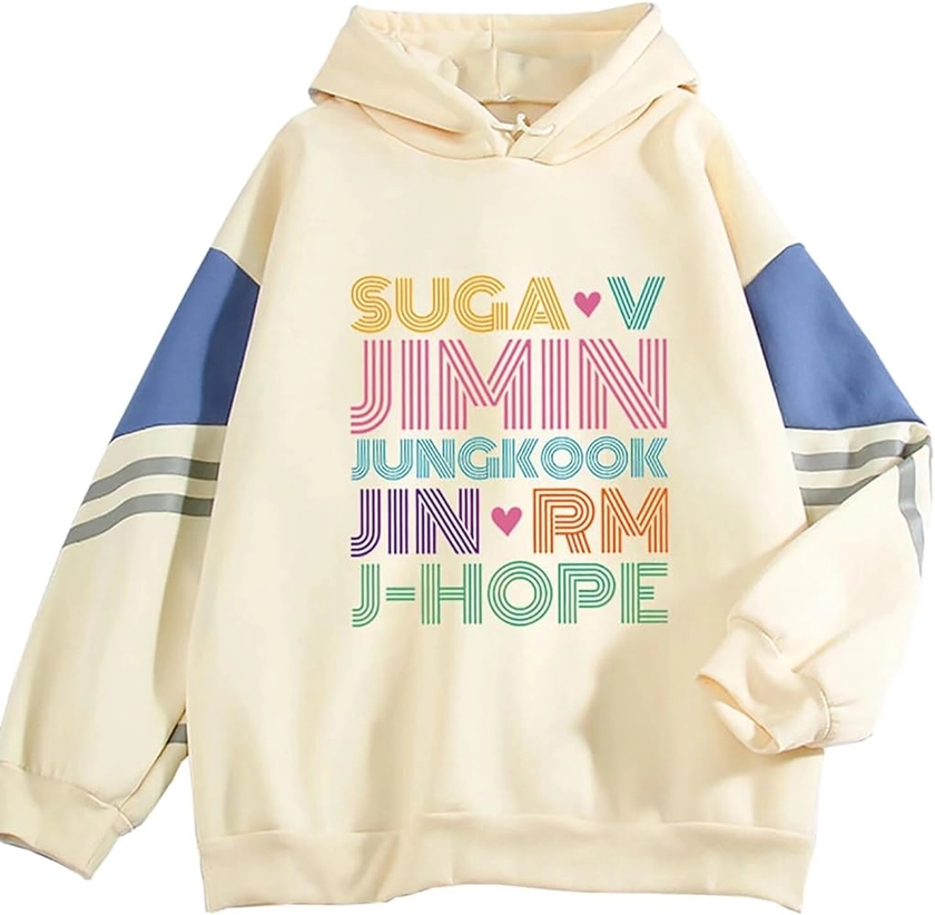 Kpop Jungkook Suga Jimin V RM JHope Jin Pullover Sweater Jacket Hoodie