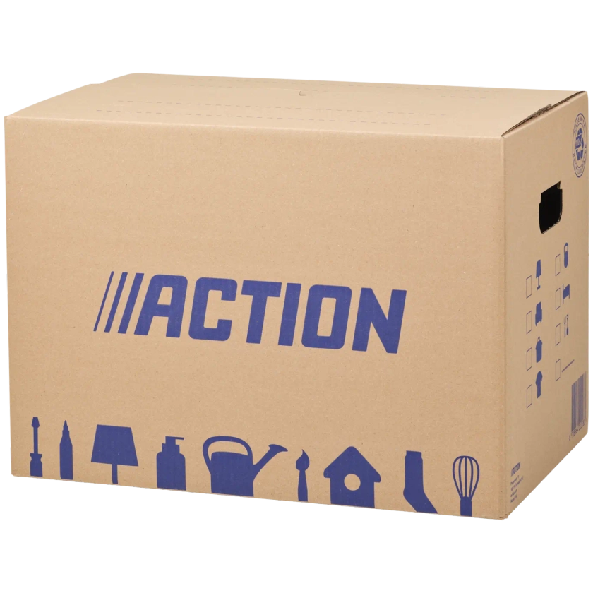 Carton de déménagement Action