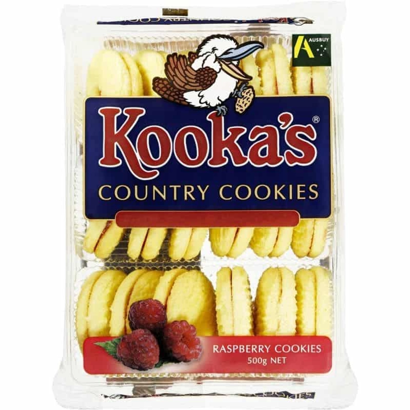 Buy Kookas Jam Cookies 500g Online | Worldwide Delivery | Australian Food Shop