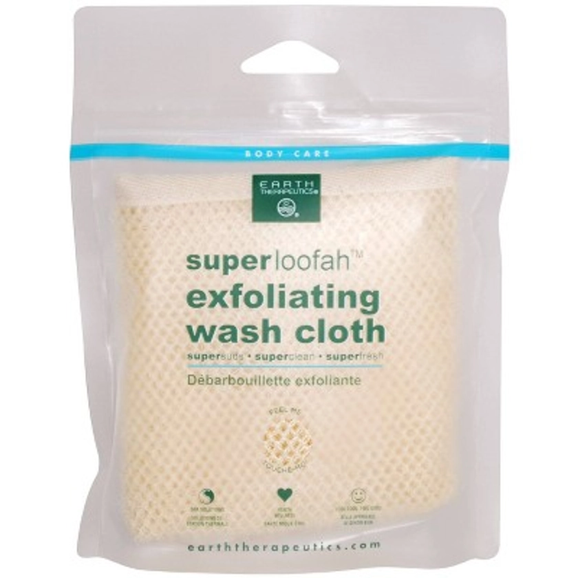 Earth Therapeutics Super Loofah Exfoliating Cloth - 1ct