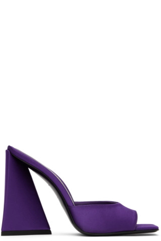 The Attico - Purple Devon Mules