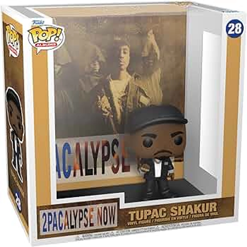 Funko Pop! Albums: Tupac - 2pacalypse Now - Music - Figurine en Vinyle à Collectionner - Idée de Cadeau - Produits Officiels - Jouets pour Les Enfants et Adultes - Music Fans