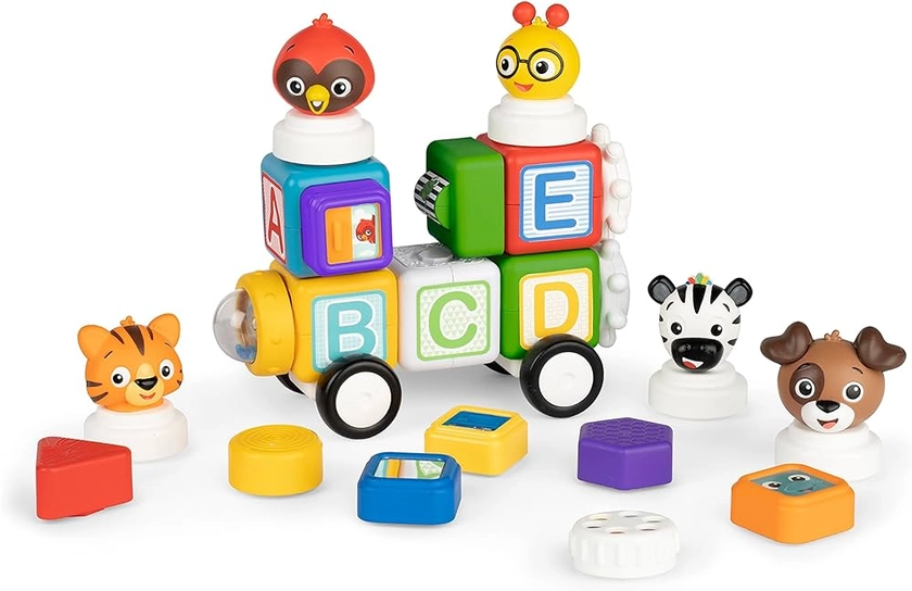 Baby Einstein Cubes magnétiques Connectables Connect & Create de Baby Einstein 24 pièces, enfants de 6 mois et plus : Amazon.fr: Jeux et Jouets