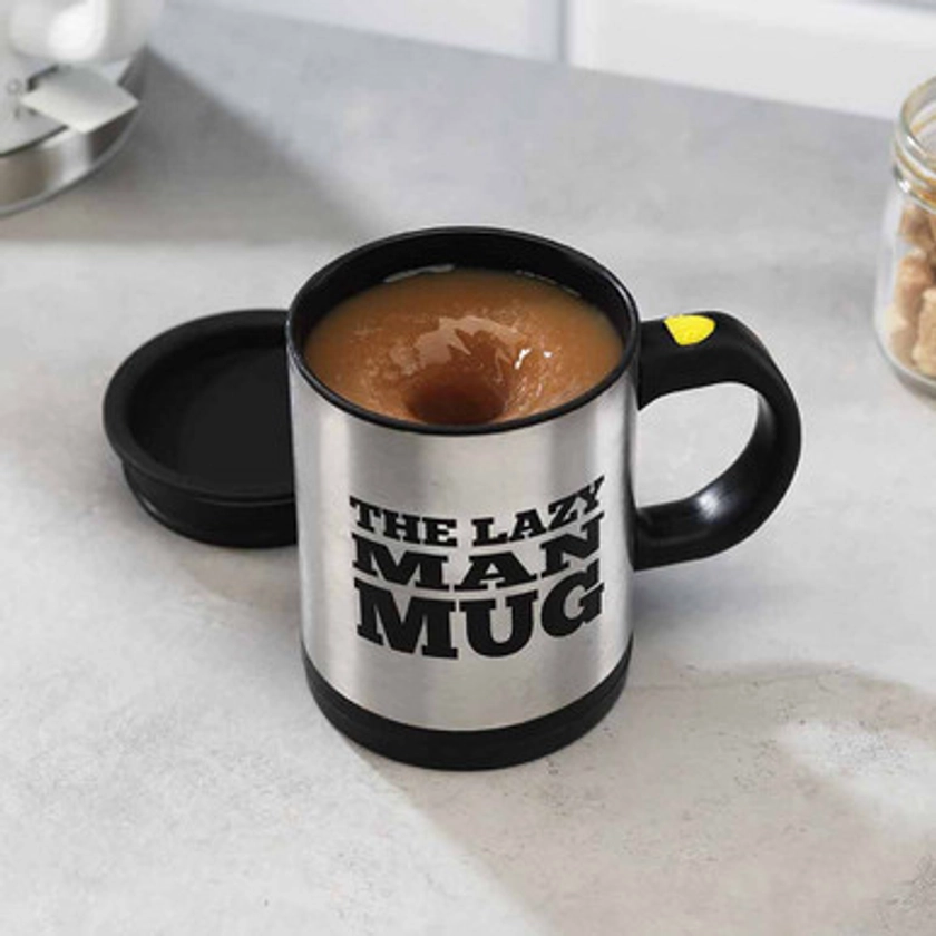 Lazy Man Self Stirring Mug