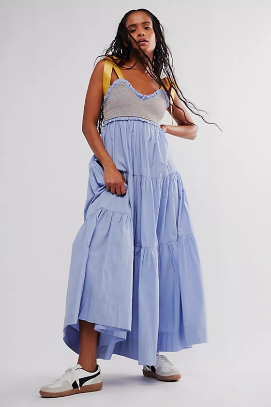 Bluebell Solid Maxi Dress