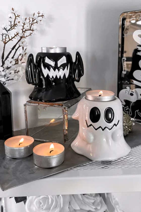 Boo Eek Tealight Holder (Set Of 2)