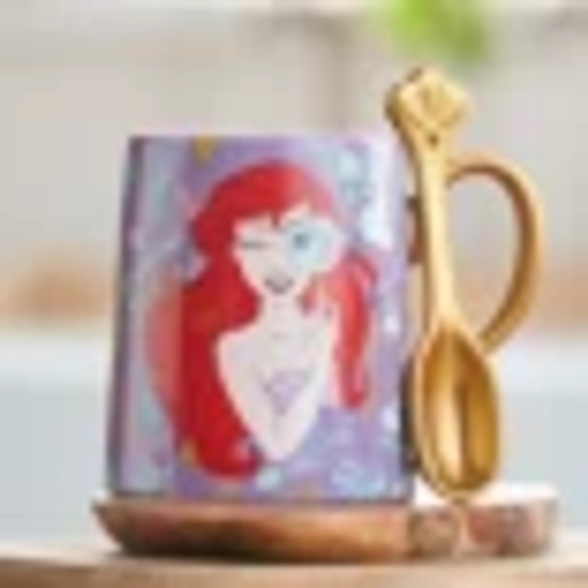 Mug et cuiller Trésors d'Ariel, La Petite Sirène | Disney Store