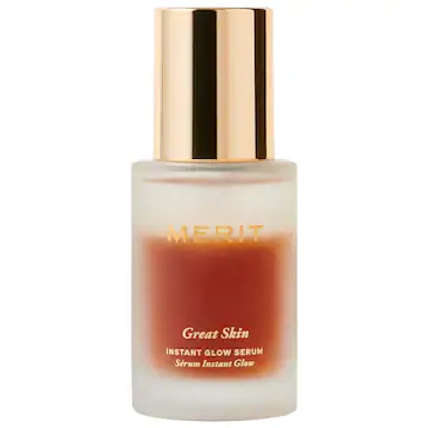 Great Skin Instant Glow Serum with Niacinamide and Hyaluronic Acid - MERIT | Sephora