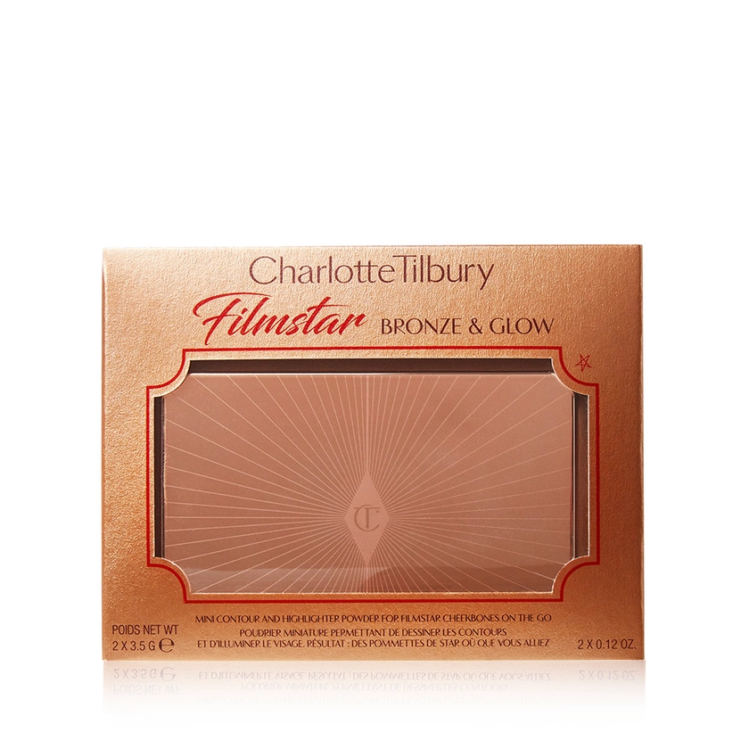 Mini Filmstar Bronze & Glow: Contour & Highlighter Palette | Charlotte Tilbury