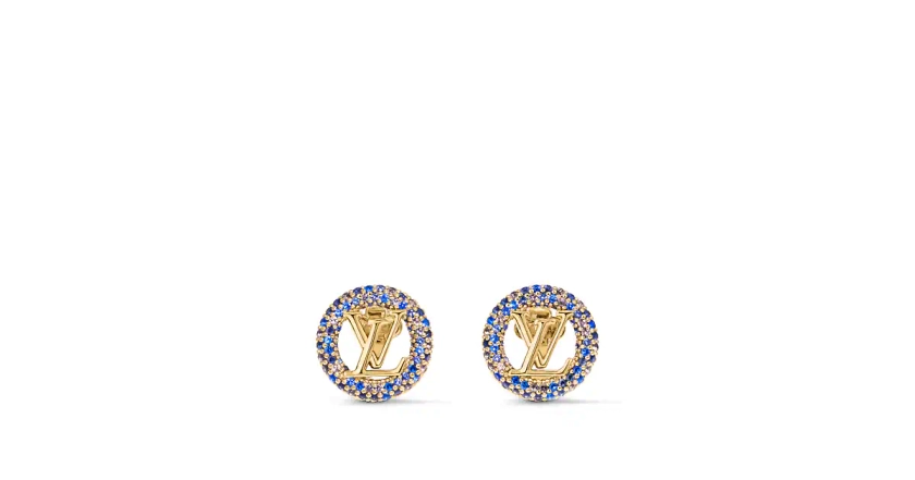 Les collections de Louis Vuitton : Boucles d'oreilles Louise Trésor