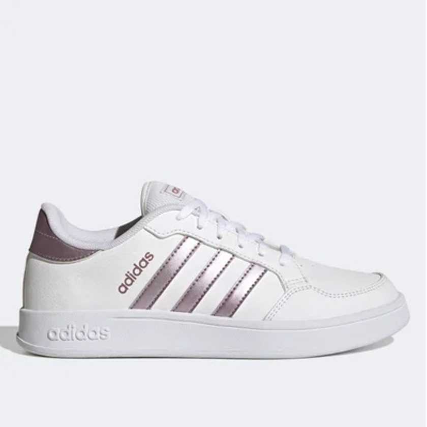 Tênis Adidas Breaknet Feminino - Branco+Lilás | Netshoes