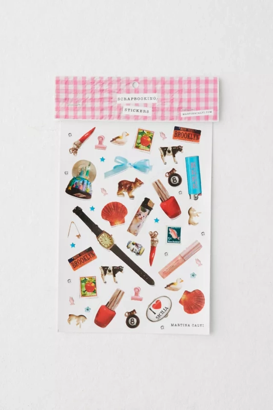 Martina’s Tiny Store Medium Sticker Sheet