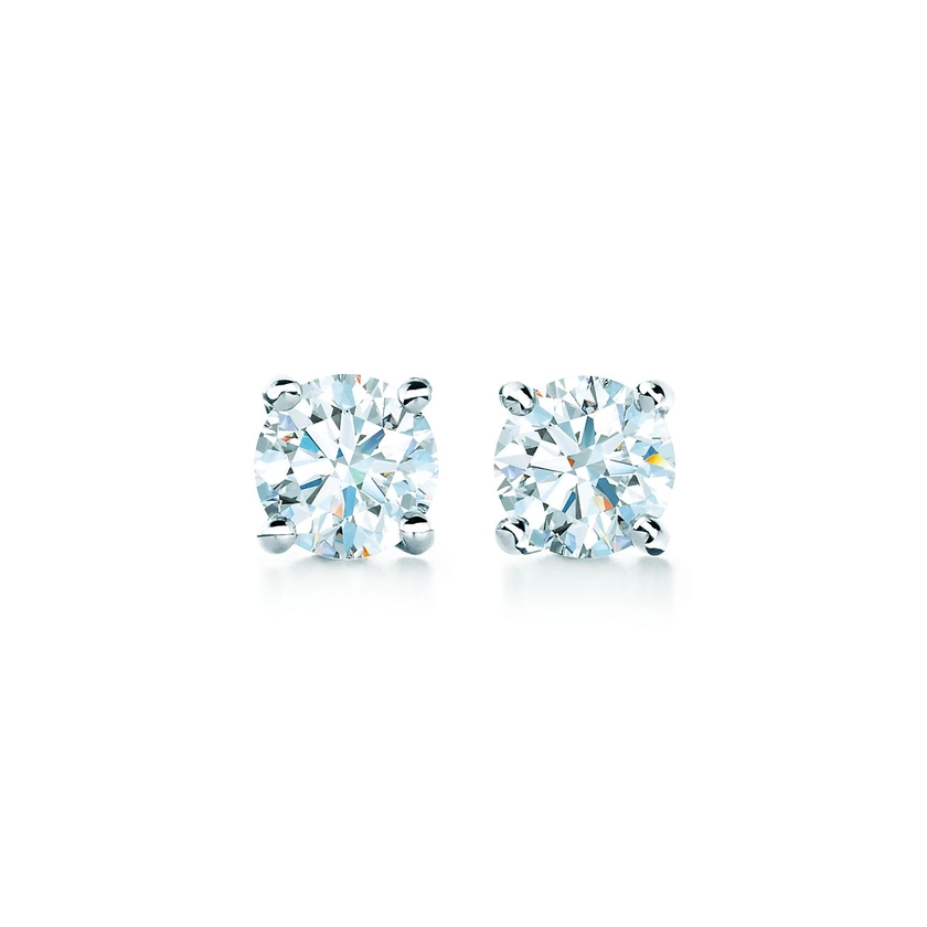 Diamond Earrings in Platinum | Tiffany & Co. UK