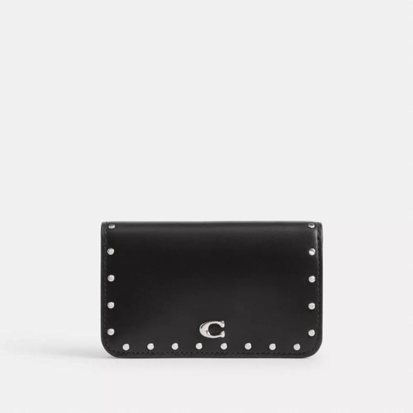 Essential Slim Card Case With Rivets
