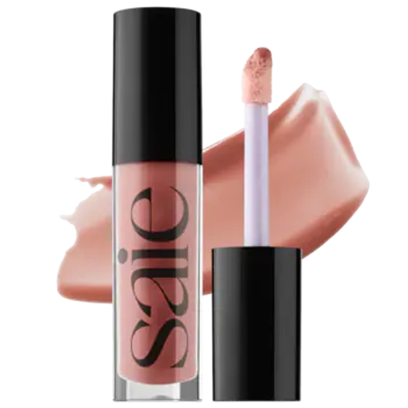 Glossybounce™ High-Shine Hydrating Lip Gloss Oil - Saie | Sephora