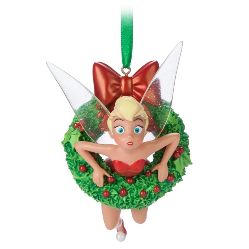 Tinker Bell Wreath Sketchbook Ornament – Peter Pan | Disney Store