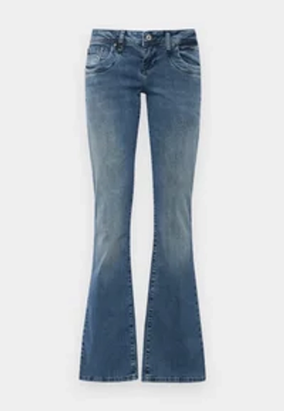 LTB VALERIE - Jean bootcut - blue denim/denim bleu - ZALANDO.FR