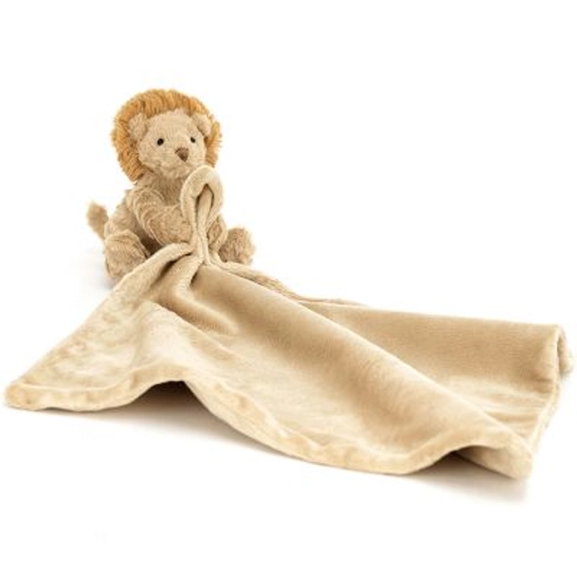 Doudou plat attache sucette Fuddlewuddle Lion  (34 cm)