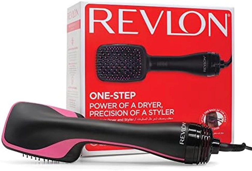 Revlon Hair Tools Pro Collection Salon One Step Hair Dryer and Styler, Black (Packaging May Vary)