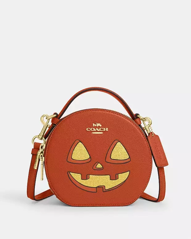 COACH® Outlet | Canteen Crossbody Bag With Halloween Pumpkin Print