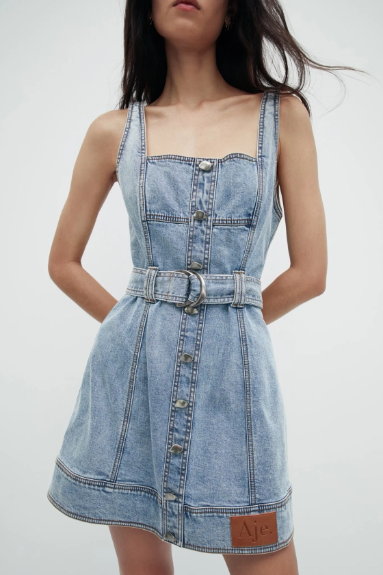 Zariah Denim Mini Dress