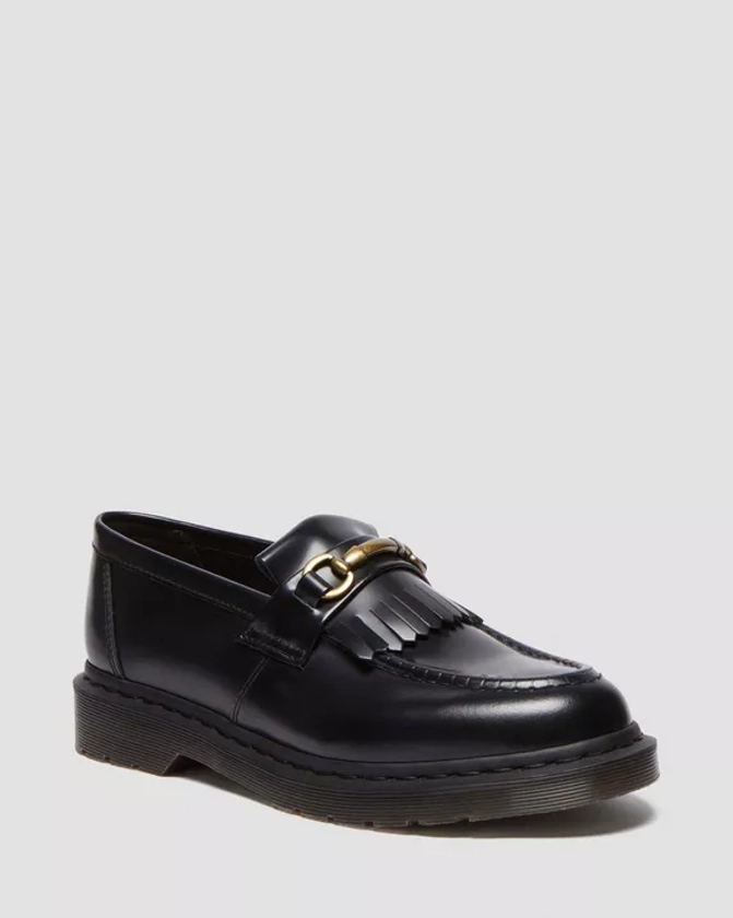 DR MARTENS Adrian Snaffle Smooth Leather Tassel Loafers