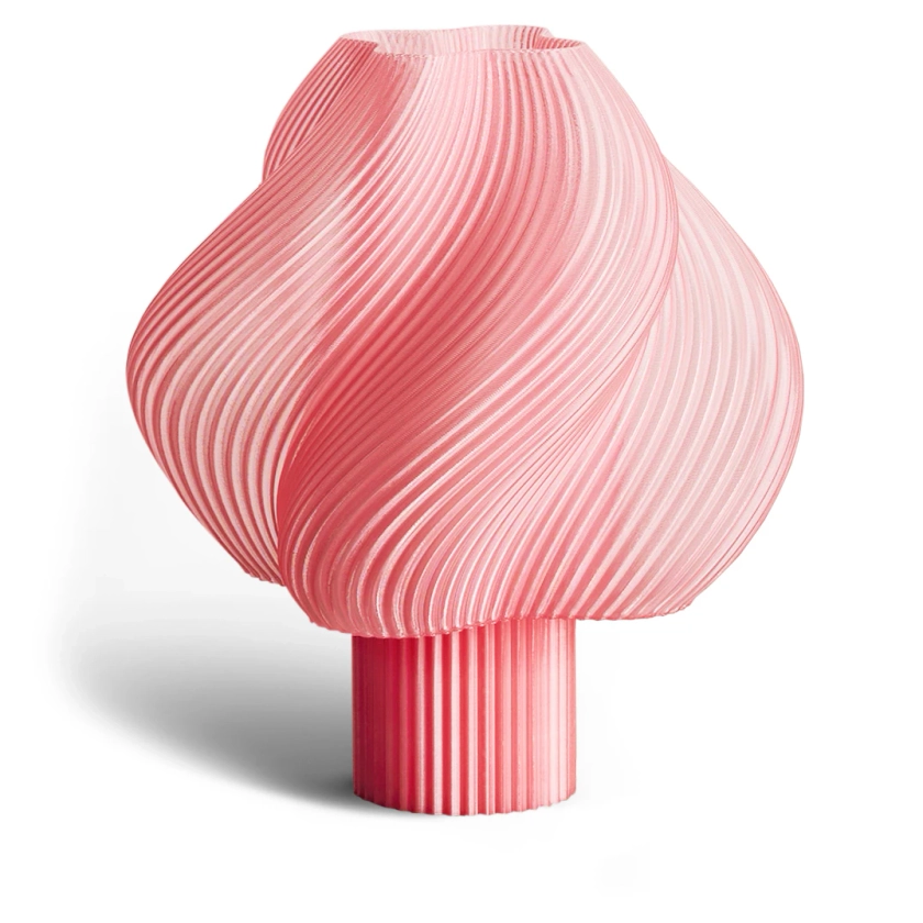 Soft Serve Portable Table Lamp, Peach Sorbet | RoyalDesign.co.uk