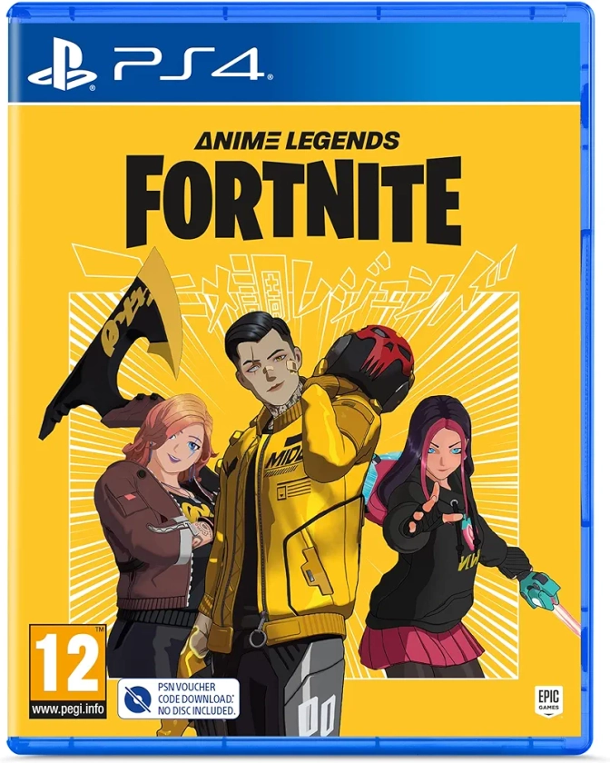 Fortnite: Anime Legends | Standard Edition | PlayStation 4 (PS4) (Code in Box) : Amazon.in: Video Games