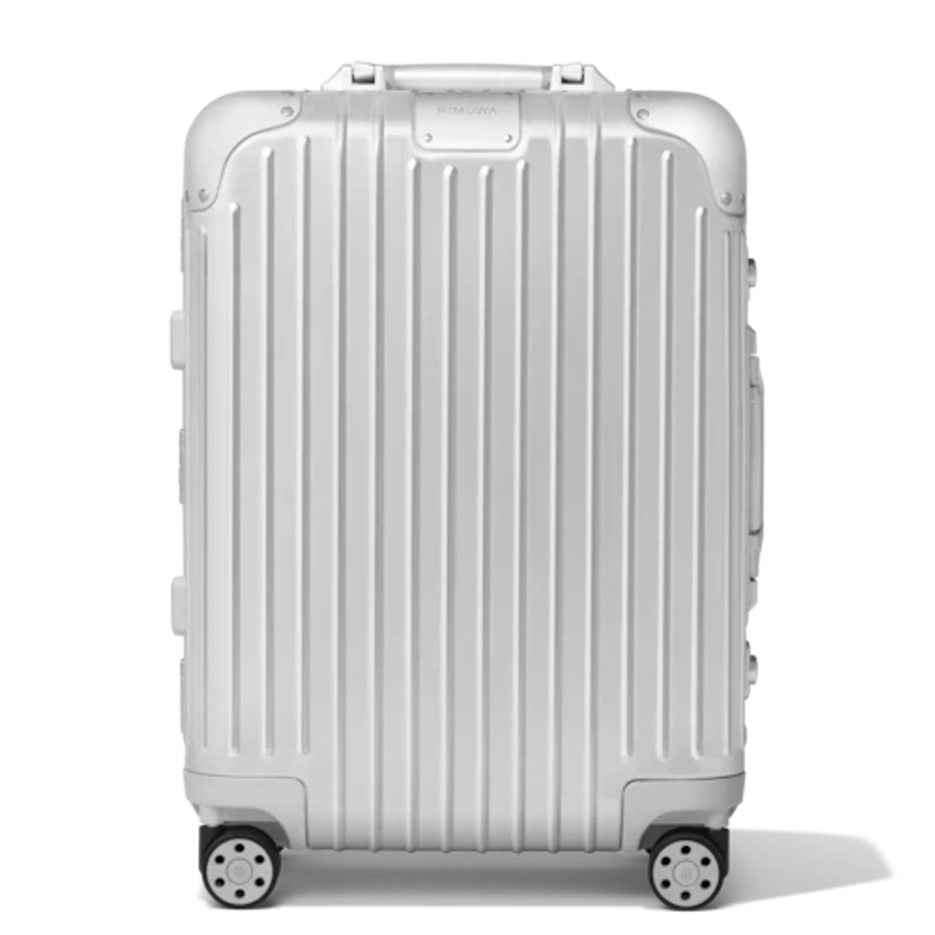 Original Cabin Carry-On Aluminium Suitcase | Silver | RIMOWA