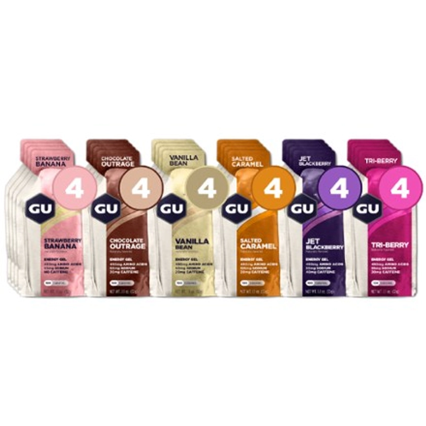 GU Energy Gel Multipack - Package of 24 | REI Co-op