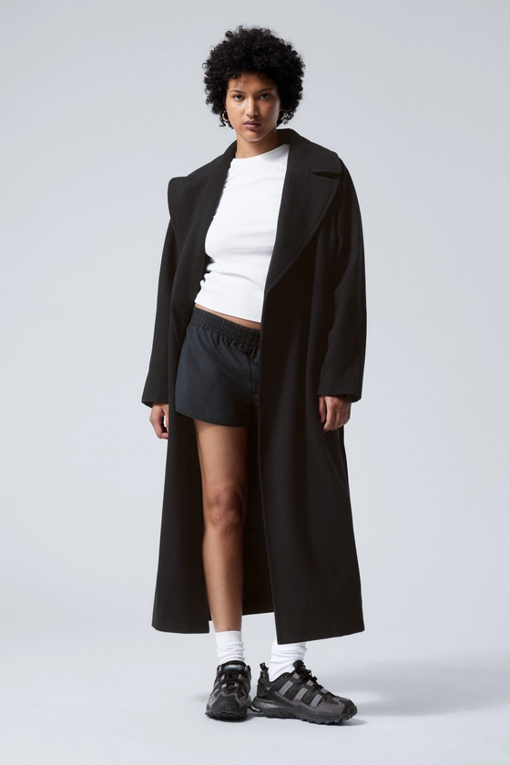 Kia Oversized Wool Blend Coat