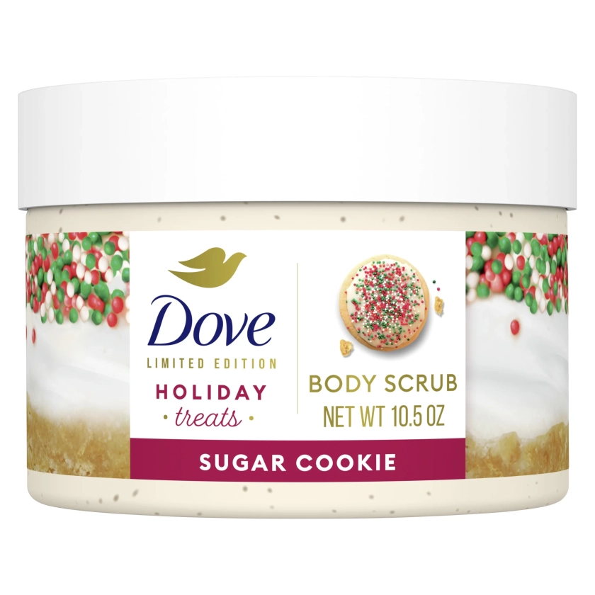 Dove Exfoliating Body Scrub for Women Sugar Cookie, 10.5 oz