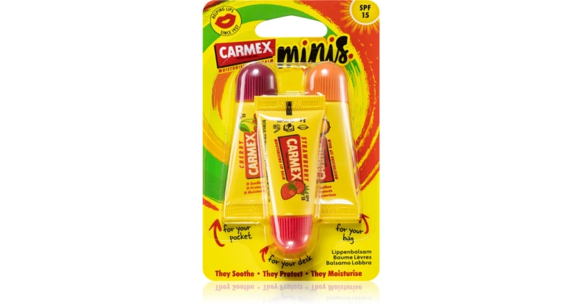 Carmex Minis kit voyage(pour lèvres sèches) SPF 15 | notino.fr