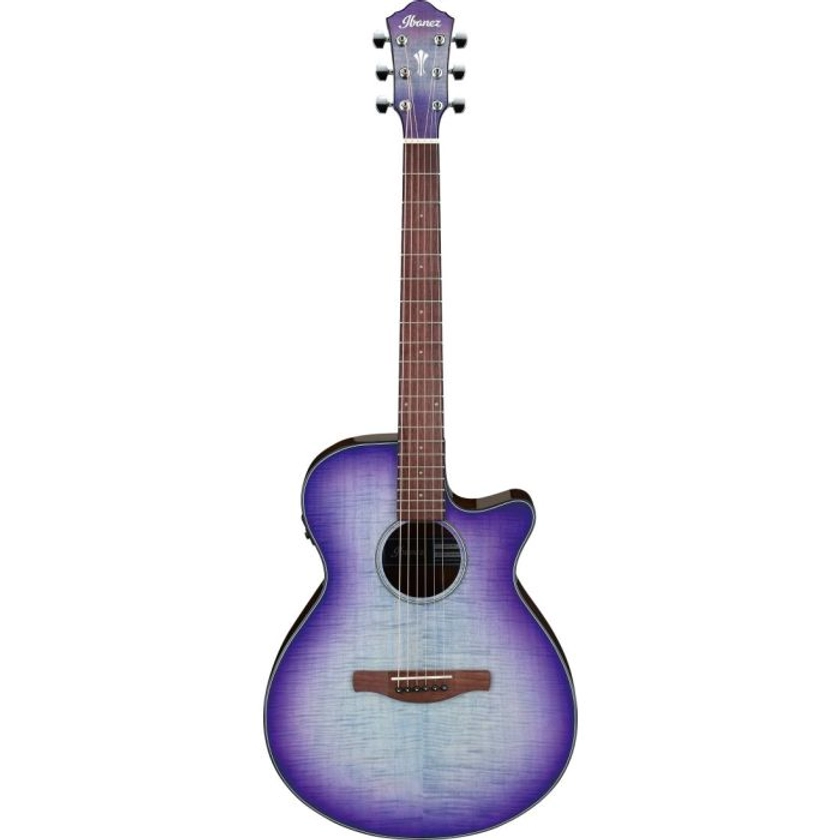 B-Stock Ibanez AEG70-PIH High Gloss Electro Acoustic Guitar, Purple Iris Burst