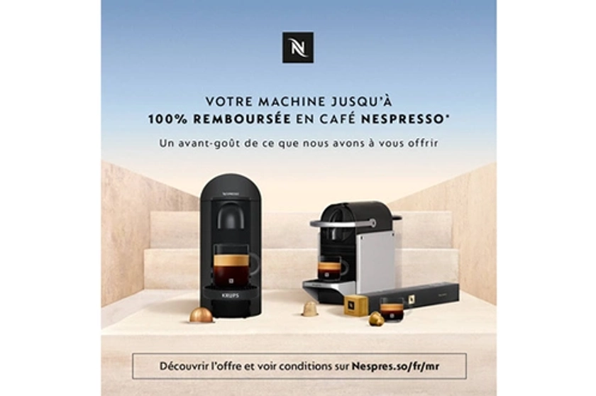 Expresso Magimix NESPRESSO INISSIA NOIR 11350 - INISSIA NESPRESSO INTENSE BLACK | Darty