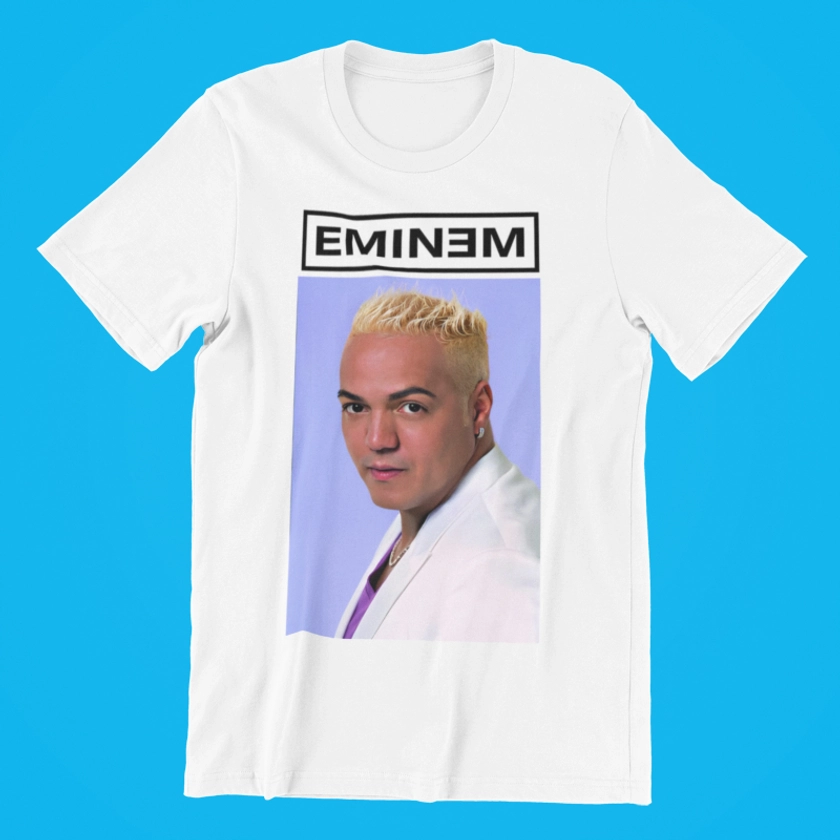 Camiseta unissex engraçada Belo Eminem | Shopee Brasil