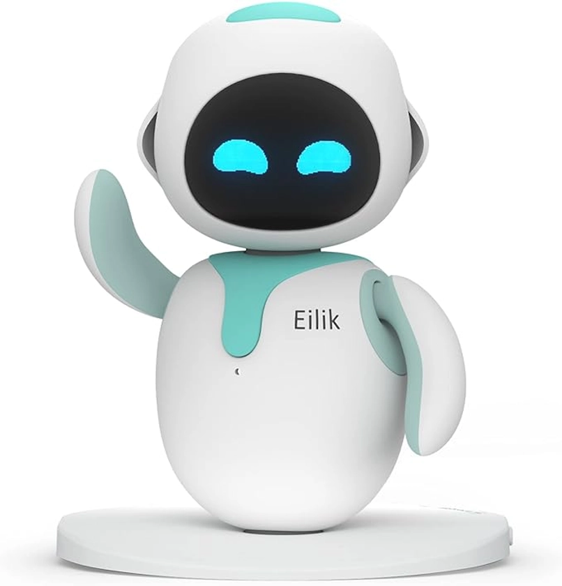 Eilik - Cute Robot Pets for Kids and Adults, Your Perfect Interactive Companion at Home or Workspace, Unique for Girls & Boys.