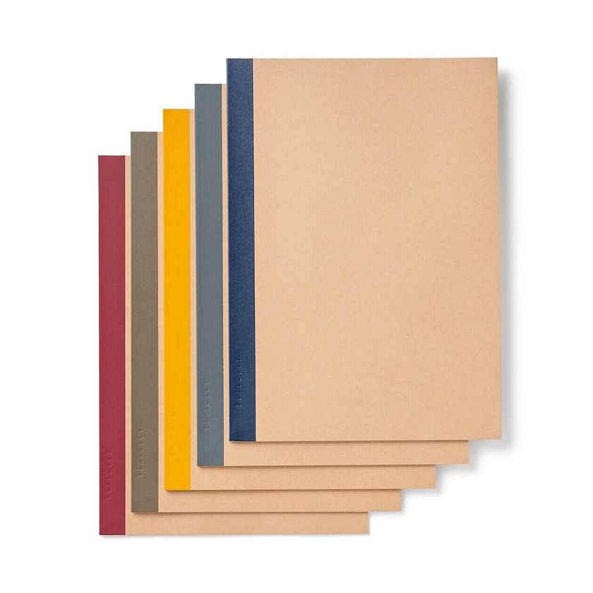 A4 Lined Notebooks ‐ 5 Pack