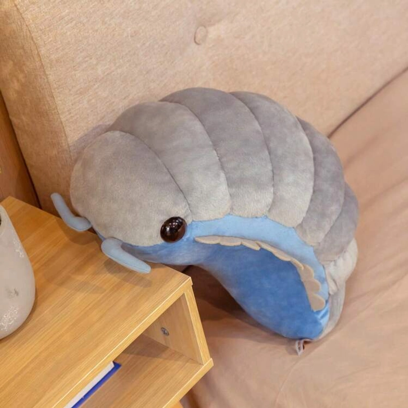 Soft Pill Bug Plush Toy - 30cm/11.81in - Perfect Christmas Or Birthday Gift For Family And Friends - Fun Room Decoration And Playful Building Toy,Home Decoration