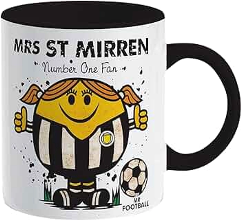 Bomblighters Mrs St Mirren Mug Football Mug - Merchandise Gift for Fan