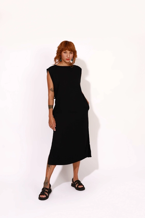 VESTIDO JANEIRO | ALL BLACK - sob encomenda