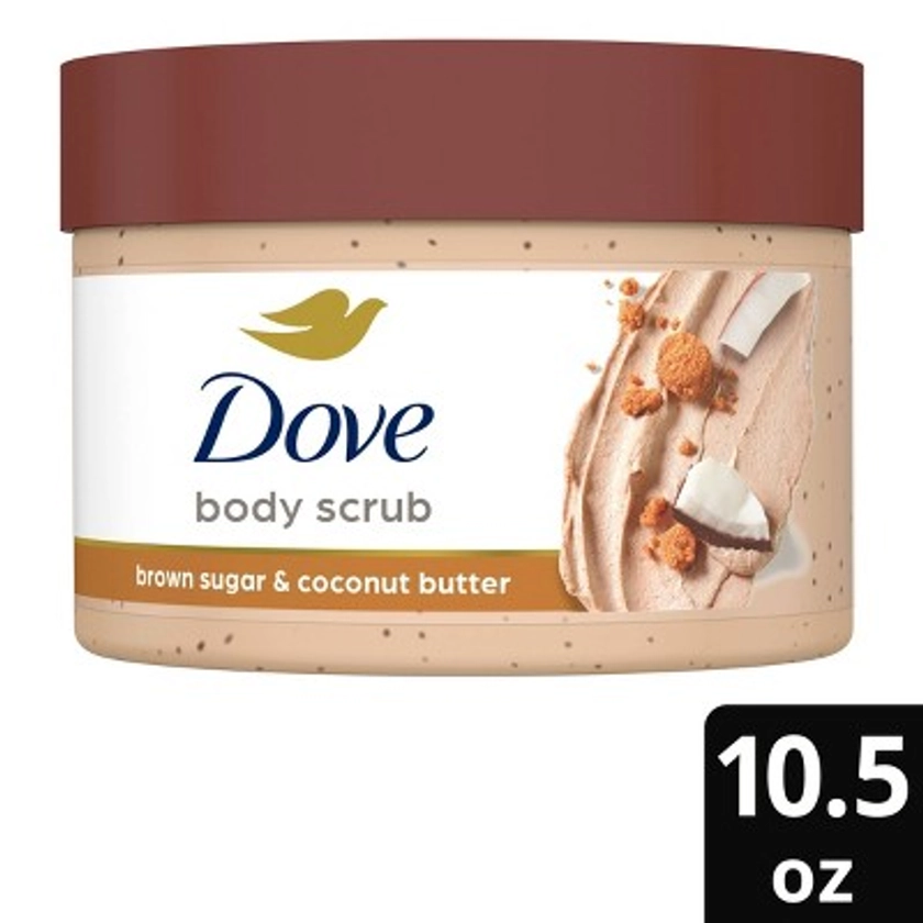 Dove Brown Sugar & Coconut Butter Exfoliating Body Scrub - 10.5 oz