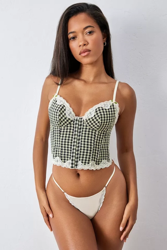 Out From Under - Corset Clover Vichy