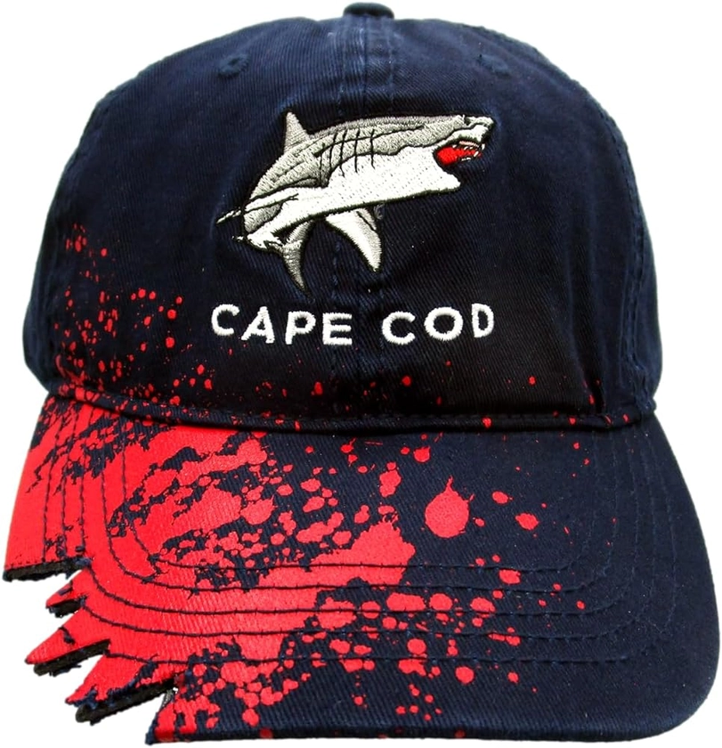 Cape Cod Massachusetts Great White Shark Bite Casquette de baseball