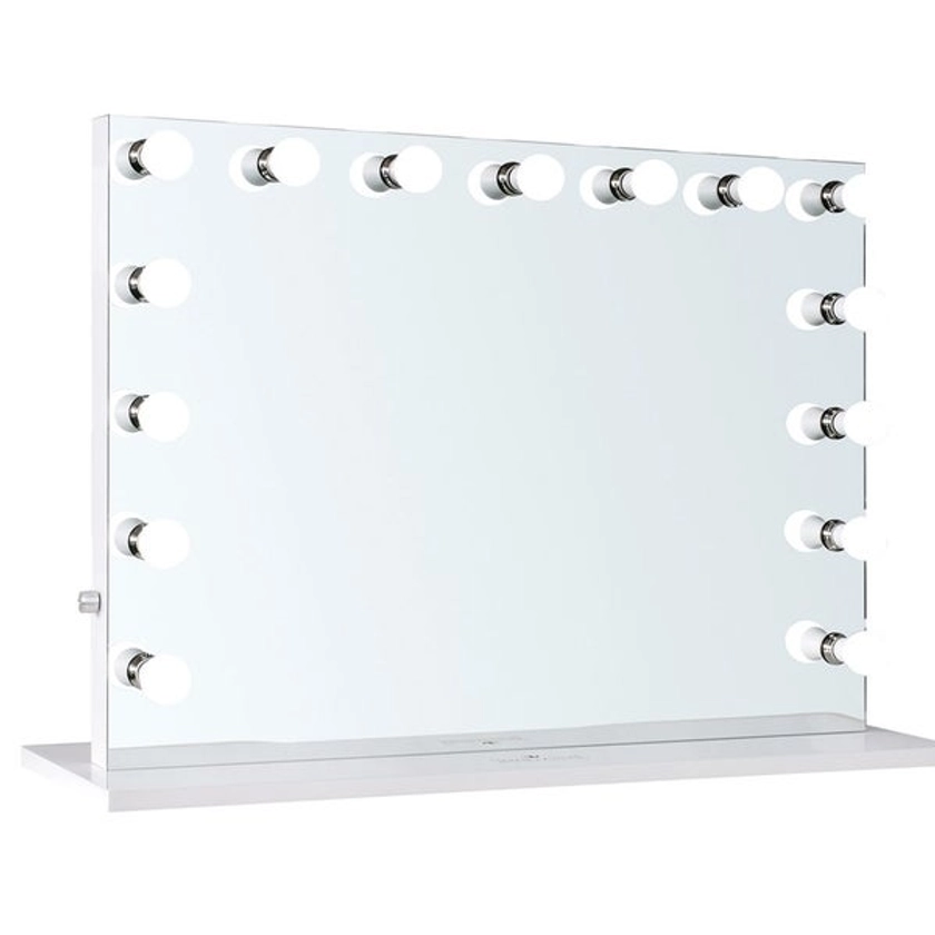 Niches 'LITE' Hollywood XL 1 Meter Makeup White 15 Bulb Dimmable Vanity Mirror - Niches