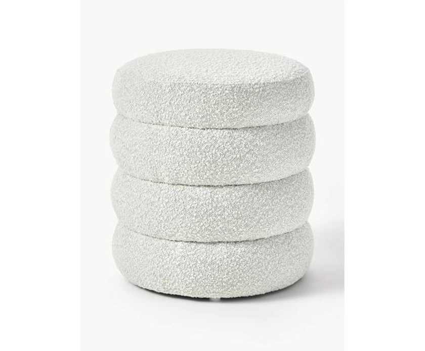 Pouf en bouclette Alto | Westwing