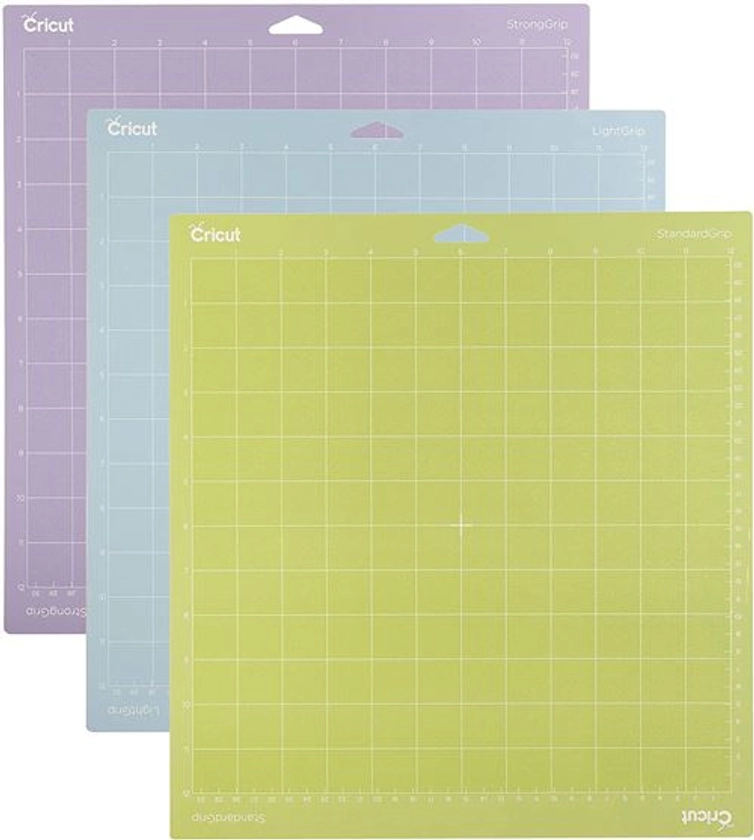 Pack varié de tapis de découpe Cricut 30,5 x 30,5 cm