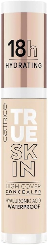 Catrice | True Skin High Cover Concealer (005 | Warm Macadamia) | Waterproof & Lightweight for Soft Matte Look | With Hyaluronic Acid & Lasts Up to 18 Hours | Vegan, Cruelty Free