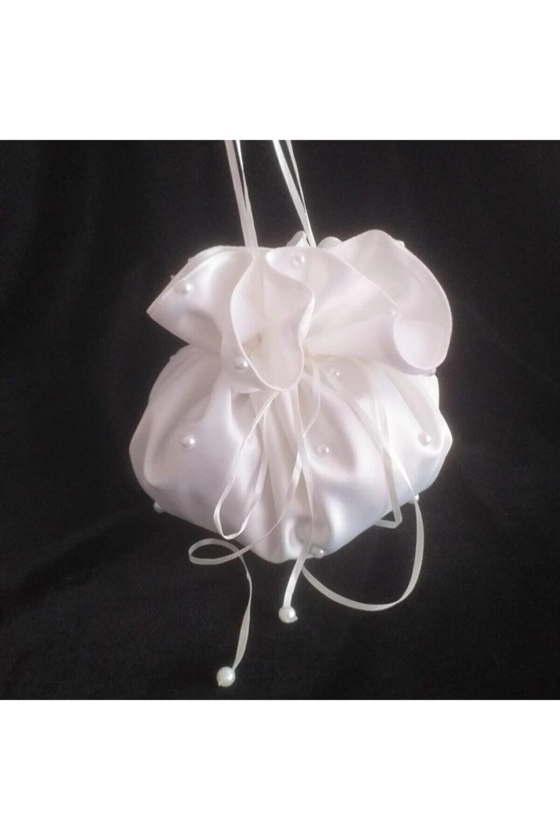 Wedding Bridal Bag, White Satin Bag, Bride/bridesmaid Bag - Etsy Australia